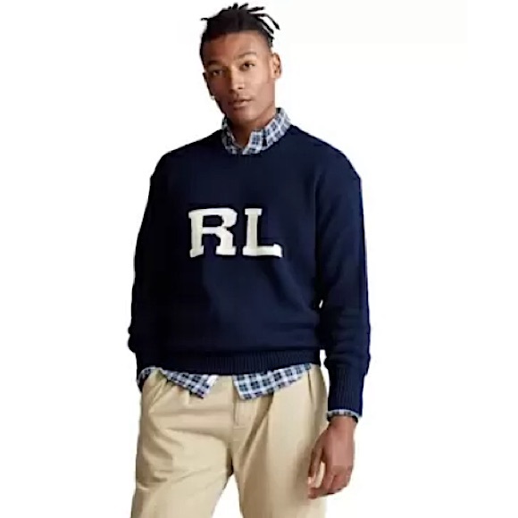 Polo Ralph Lauren Other - Polo by Ralph Lauren Cotton Crewneck RL Sweater